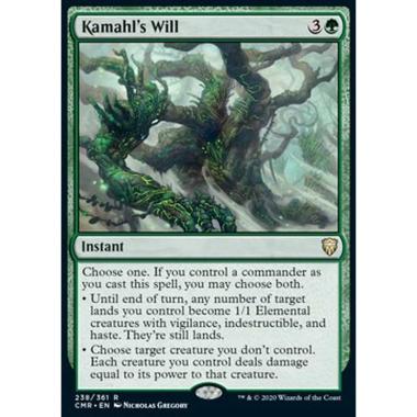 Kamahl's Will - Kamahl's Will - [CMR] [NM]