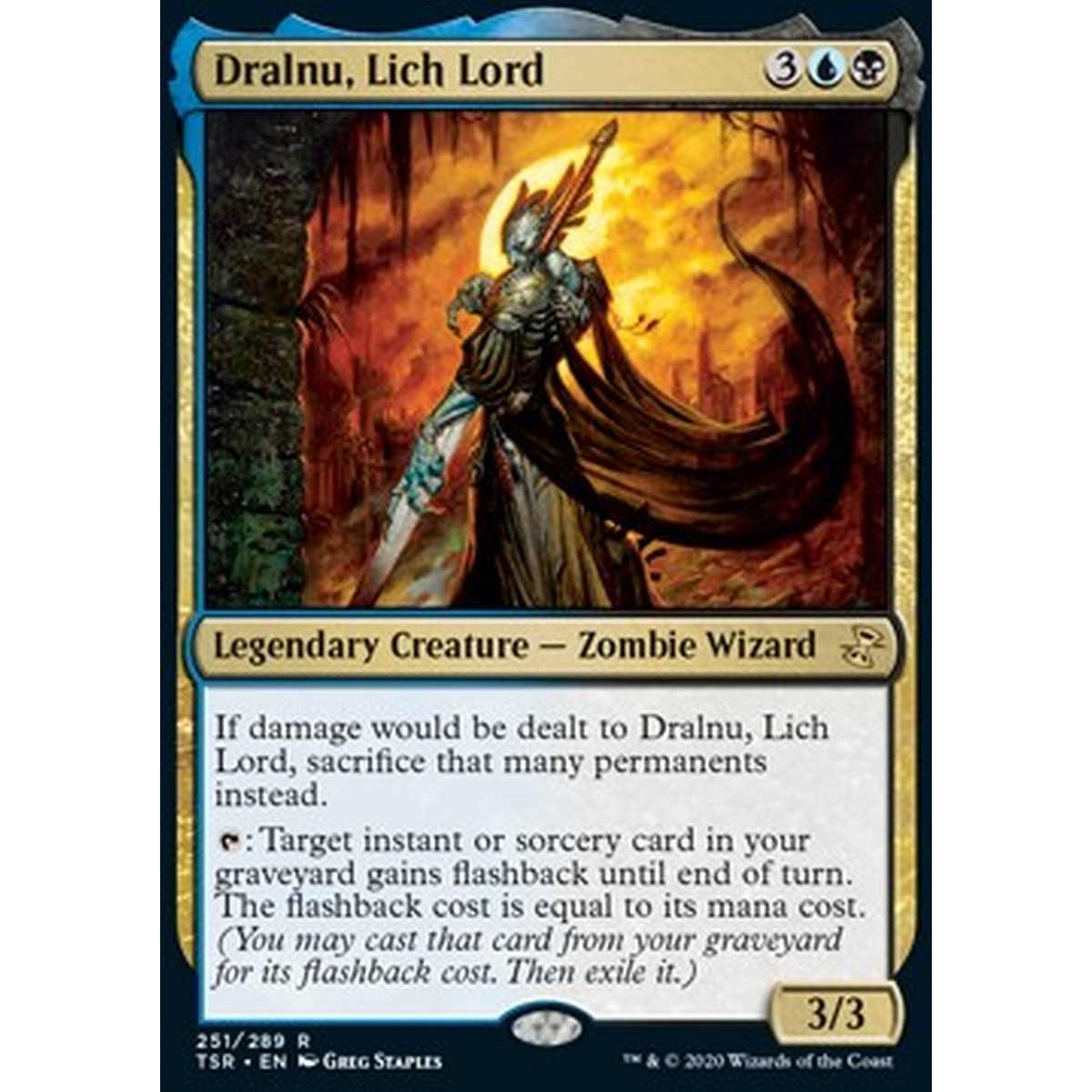 Dralnu, Lich Lord - Dralnu, Lich Lord - [TSR] [NM]