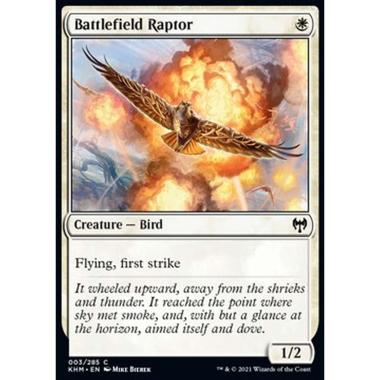 Battlefield Raptor - Rapace da Combattimento - [KHM] [NM] [Foil]