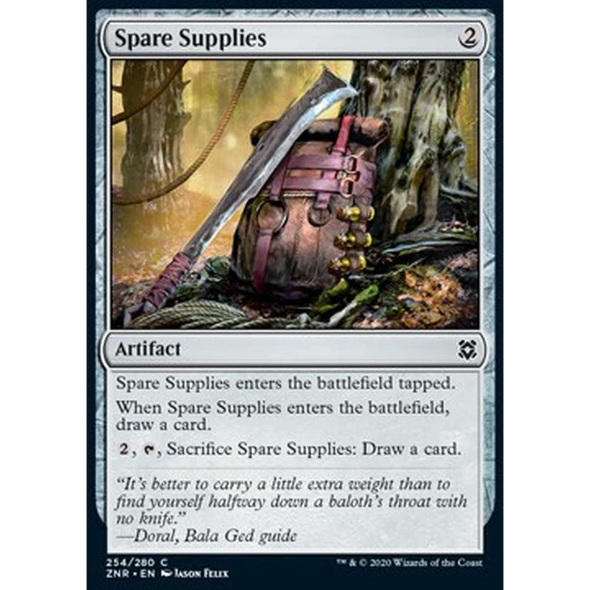 Spare Supplies - Provviste di Scorta - [ZNR] [NM] [Foil]
