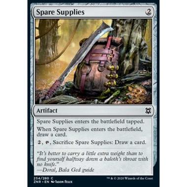 Spare Supplies - Provviste di Scorta - [ZNR] [NM] [Foil]