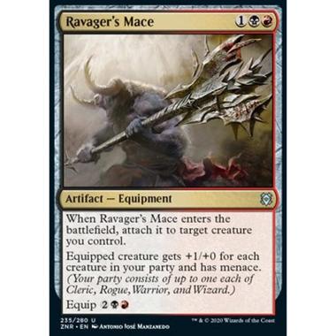 Ravager's Mace - Mazza del Predatore - [ZNR] [NM] [Foil]