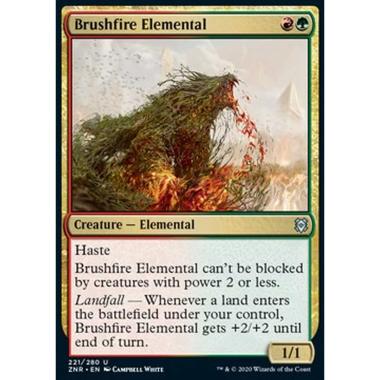 Brushfire Elemental - Elementale dell'Incendio Boschivo - [ZNR] [NM] [Foil]