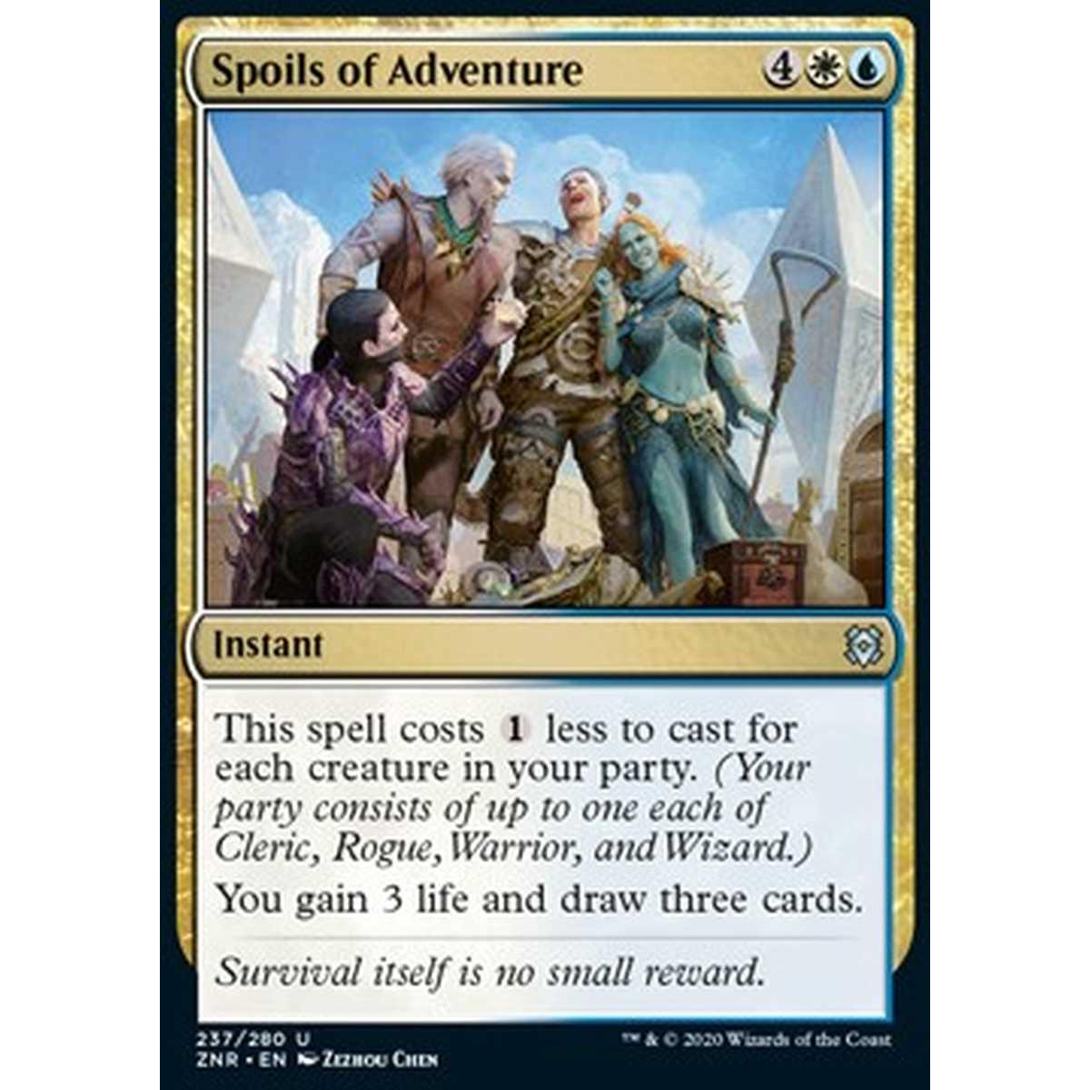 Spoils of Adventure - Bottino dell'Avventura - [ZNR] [NM] [Foil]