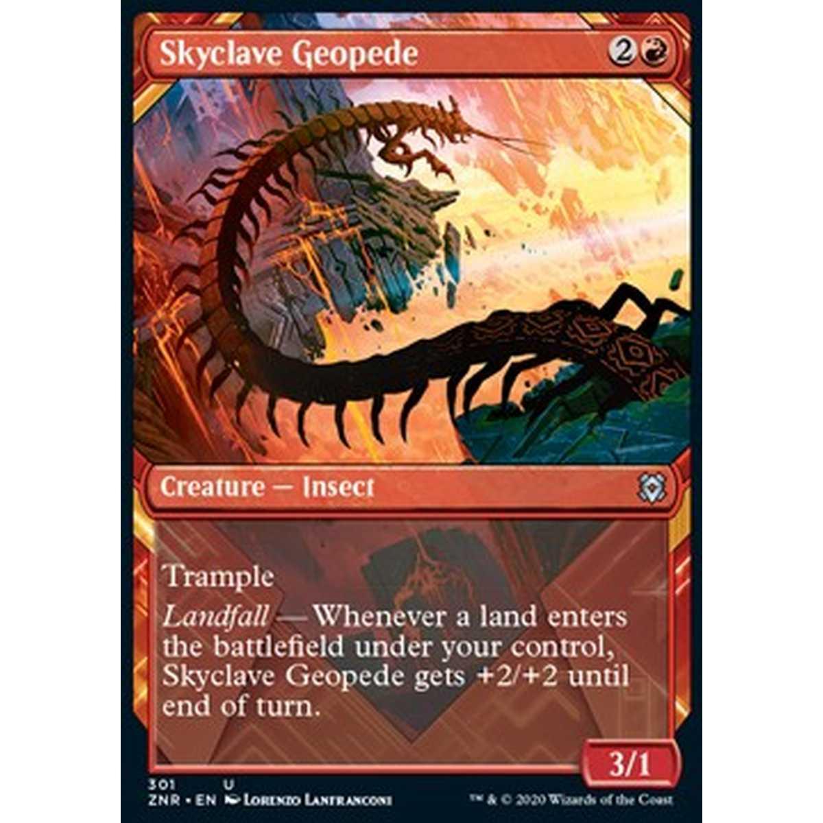 Skyclave Geopede - Geopiede dell'Enclave Celeste - [XZNR] [NM] [Foil]