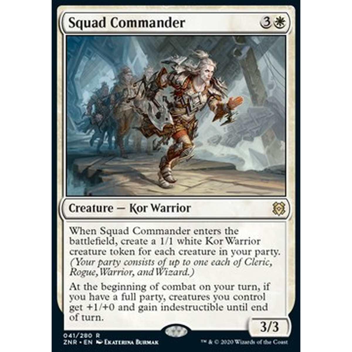 Squad Commander - Comandante della Squadra - [ZNR] [NM]