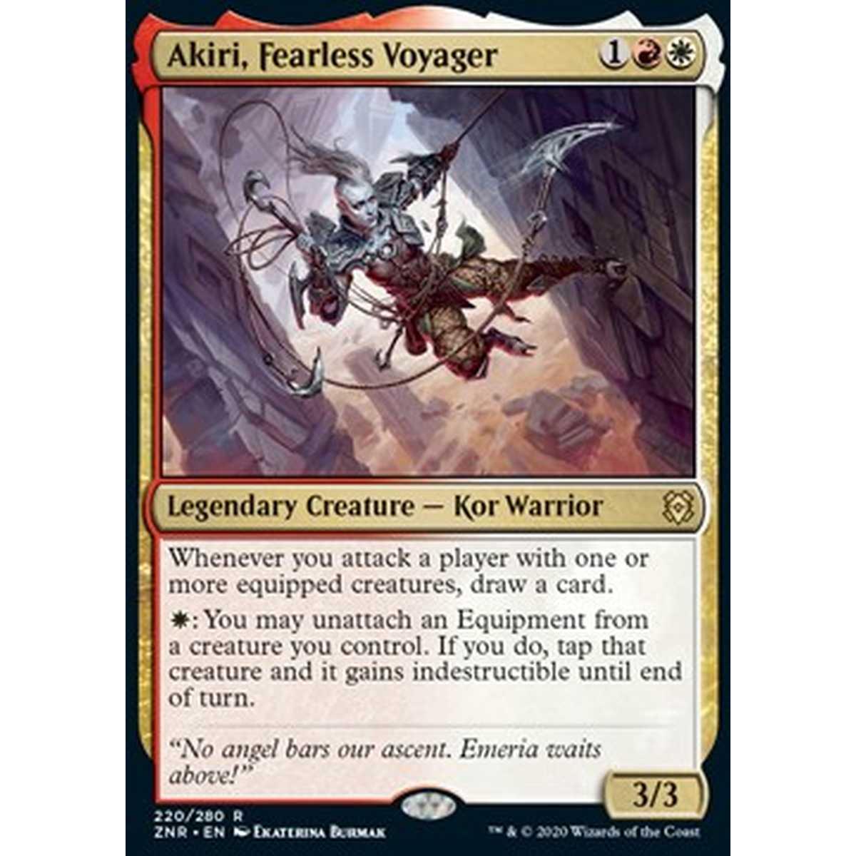 Akiri, Fearless Voyager - Akiri, Viaggiatrice Impavida - [ZNR] [NM]