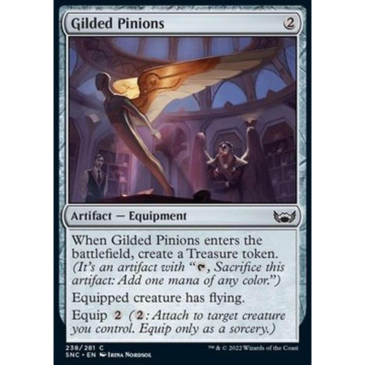 Gilded Pinions - Remiganti Dorate - [SNC] [NM]