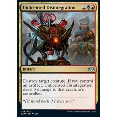 Unlicensed Disintegration - Unlicensed Disintegration - [2XM] [NM] [Foil]