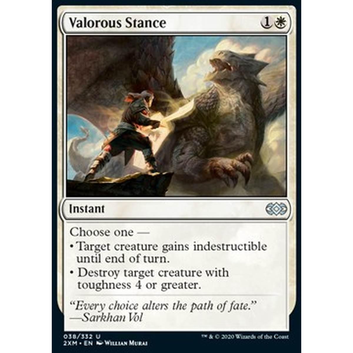 Valorous Stance - Valorous Stance - [2XM] [NM] [Foil]