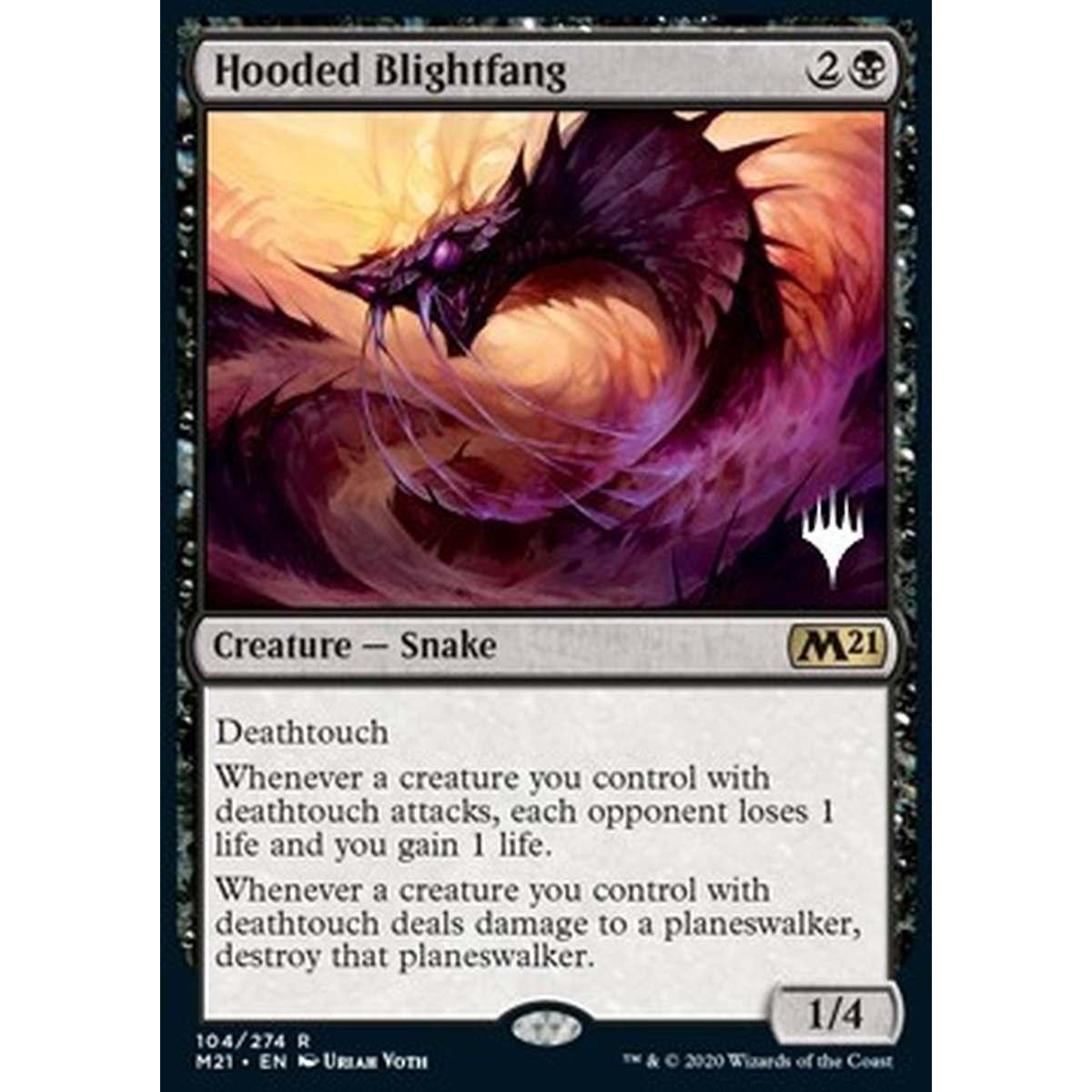 Hooded Blightfang (V.1) - Zannafunesta dal Cappuccio (V.1) - [PM21] [NM]