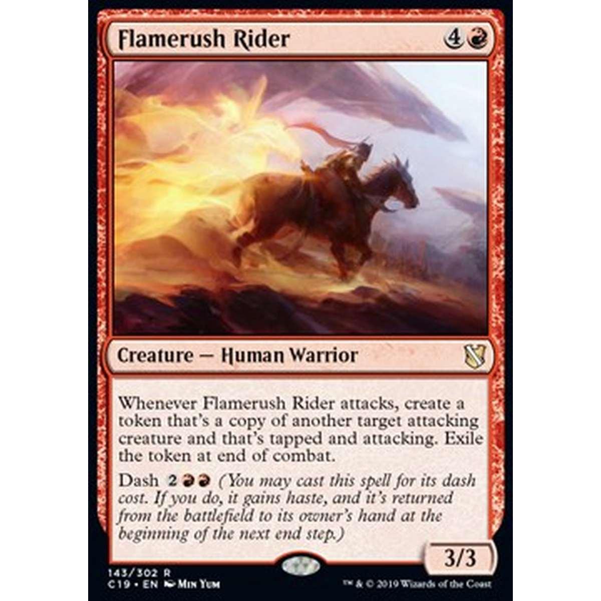 Flamerush Rider - Cavaliere della Carica Infuocata - [C19] [NM]
