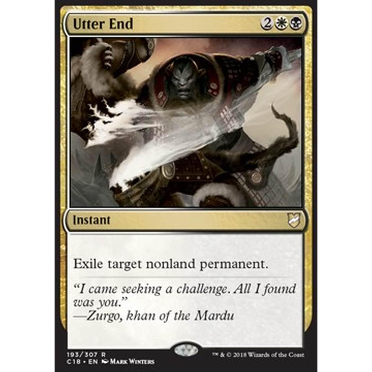 Utter End - Fine Assoluta - [C18] [NM]