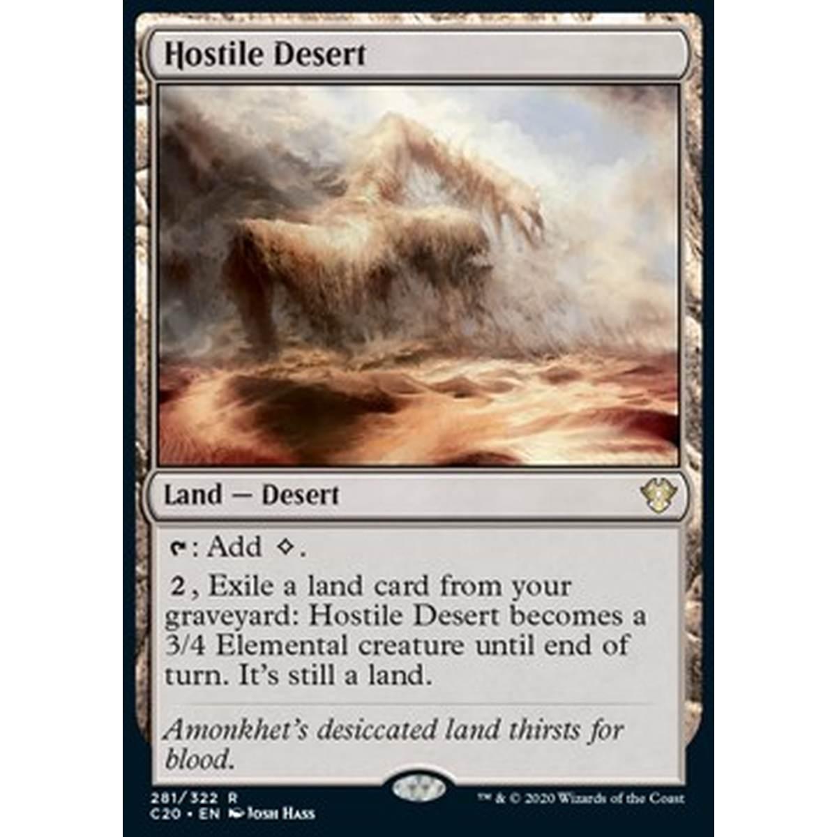 Hostile Desert - Hostile Desert - [C20] [NM]
