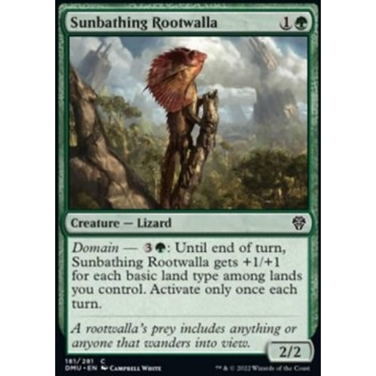 Sunbathing Rootwalla - Lucertola al Sole - [DMU] [NM]