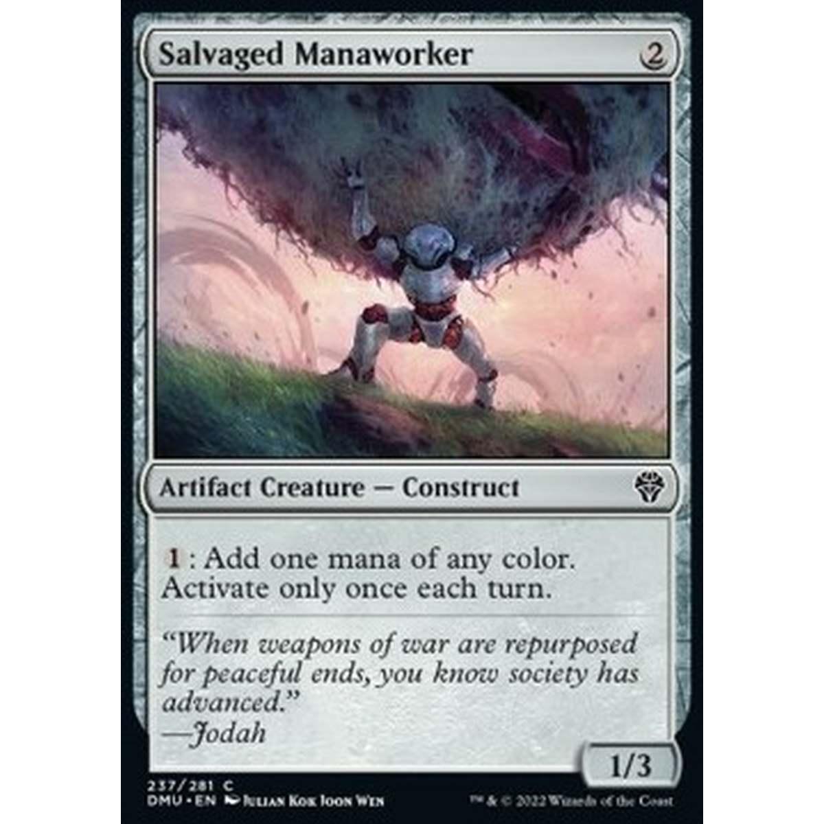 Salvaged Manaworker - Manautoma di Recupero - [DMU] [NM]