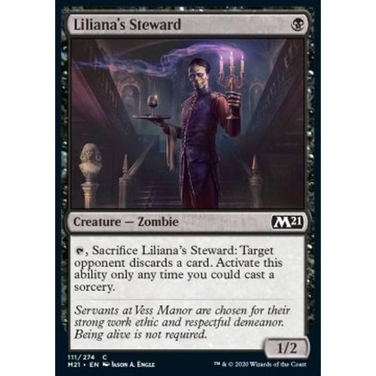 Liliana's Steward - Attendente di Liliana - [M21] [NM] [Foil]