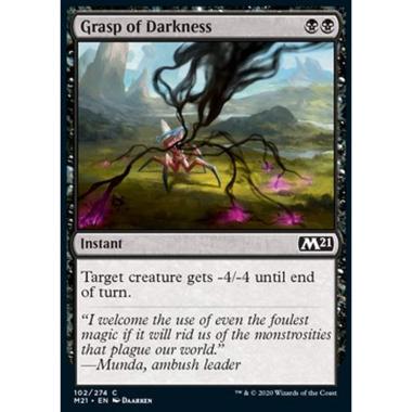 Grasp of Darkness - Morsa dell'OscuritÃ - [M21] [NM] [Foil]