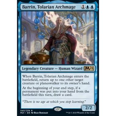 Barrin, Tolarian Archmage - Barrin, Arcimago di Tolaria - [M21] [NM]