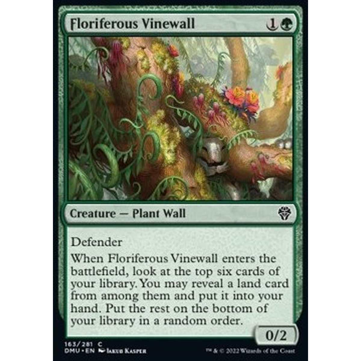 Floriferous Vinewall - Muro di Liane Fiorifero - [DMU] [NM]