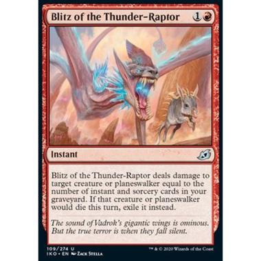 Blitz of the Thunder-Raptor - Incursione del Tuonoraptor - [IKO] [NM] [Foil]