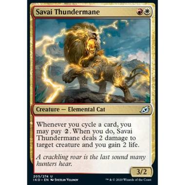 Savai Thundermane - Fulmicriniera di Savai - [IKO] [NM] [Foil]