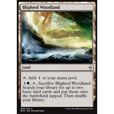 Blighted Woodland - Boscaglia Morente - [BFZ] [NM]