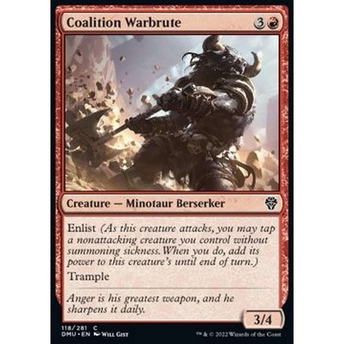 Coalition Warbrute - Bruto Bellicoso della Coalizione - [DMU] [NM]
