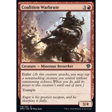Coalition Warbrute - Bruto Bellicoso della Coalizione - [DMU] [NM]