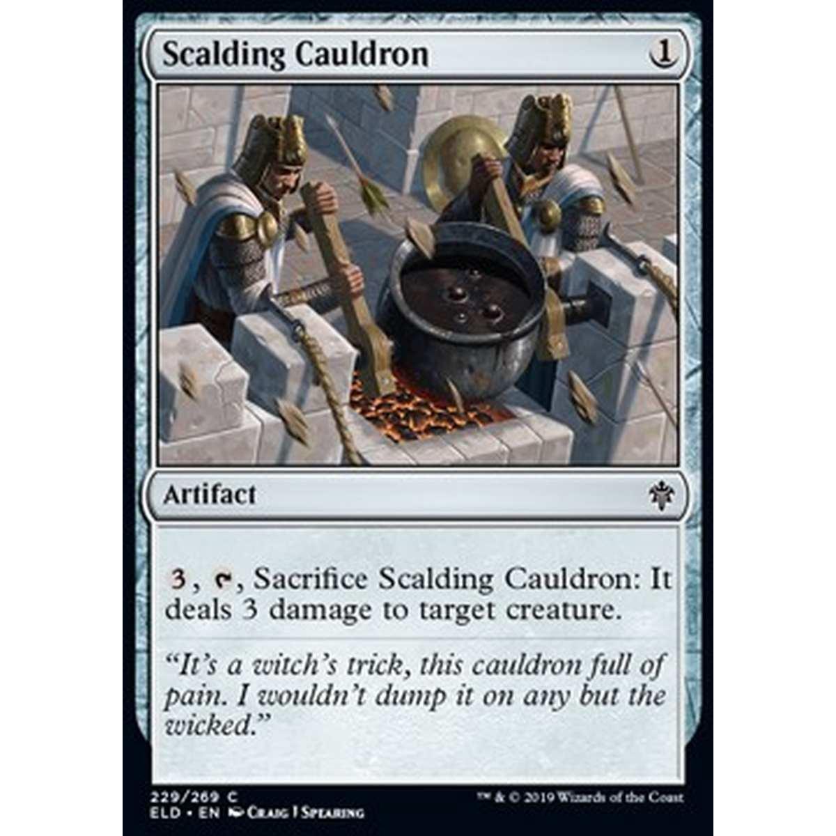 Scalding Cauldron - Scalding Cauldron - [ELD] [NM] [Foil]