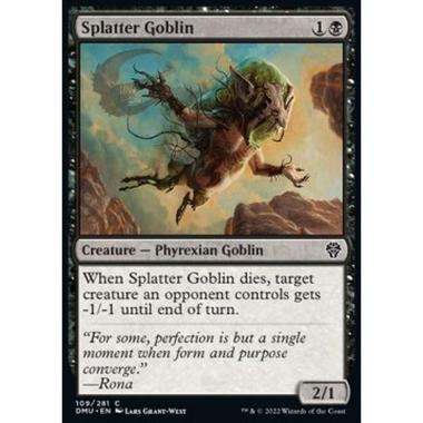 Splatter Goblin - Goblin da Sfracello - [DMU] [NM]