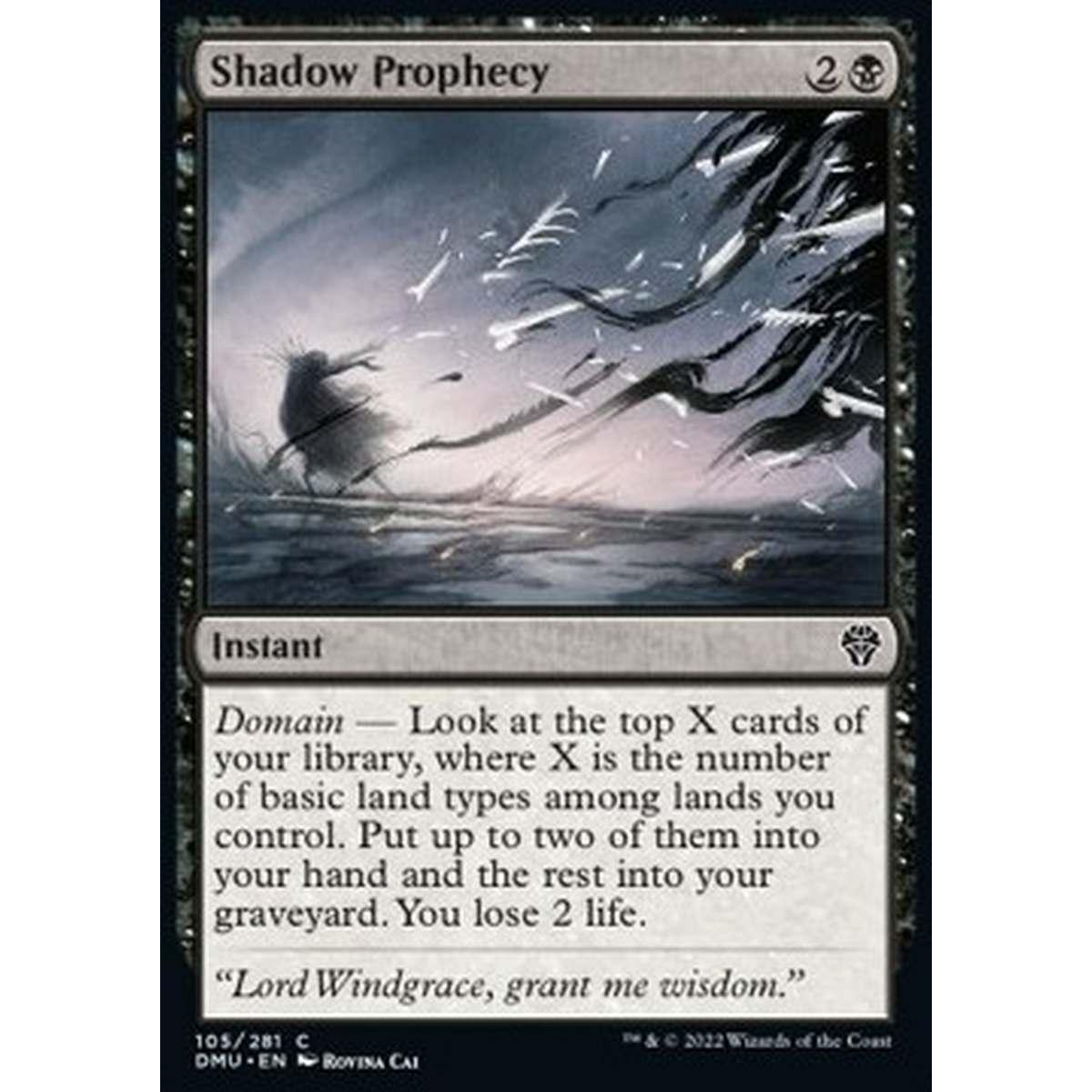 Shadow Prophecy - Profezia dell'Ombra - [DMU] [NM]