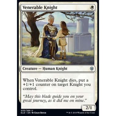 Venerable Knight - Cavaliera Venerabile - [ELD] [NM] [Foil]