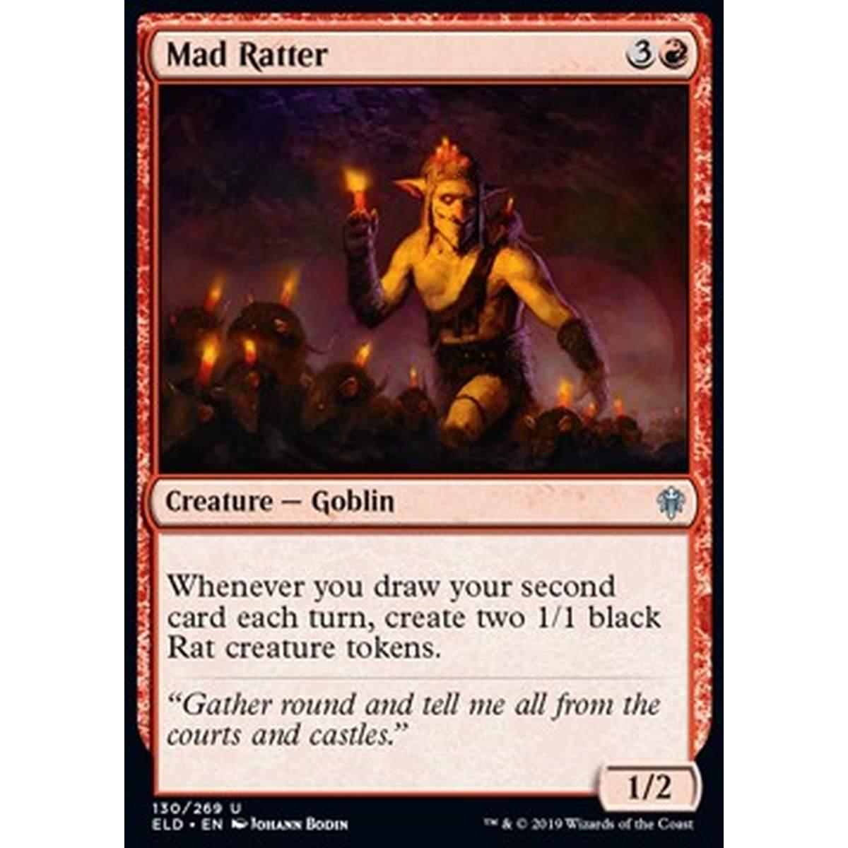Mad Ratter - Rattaio Matto - [ELD] [NM] [Foil]