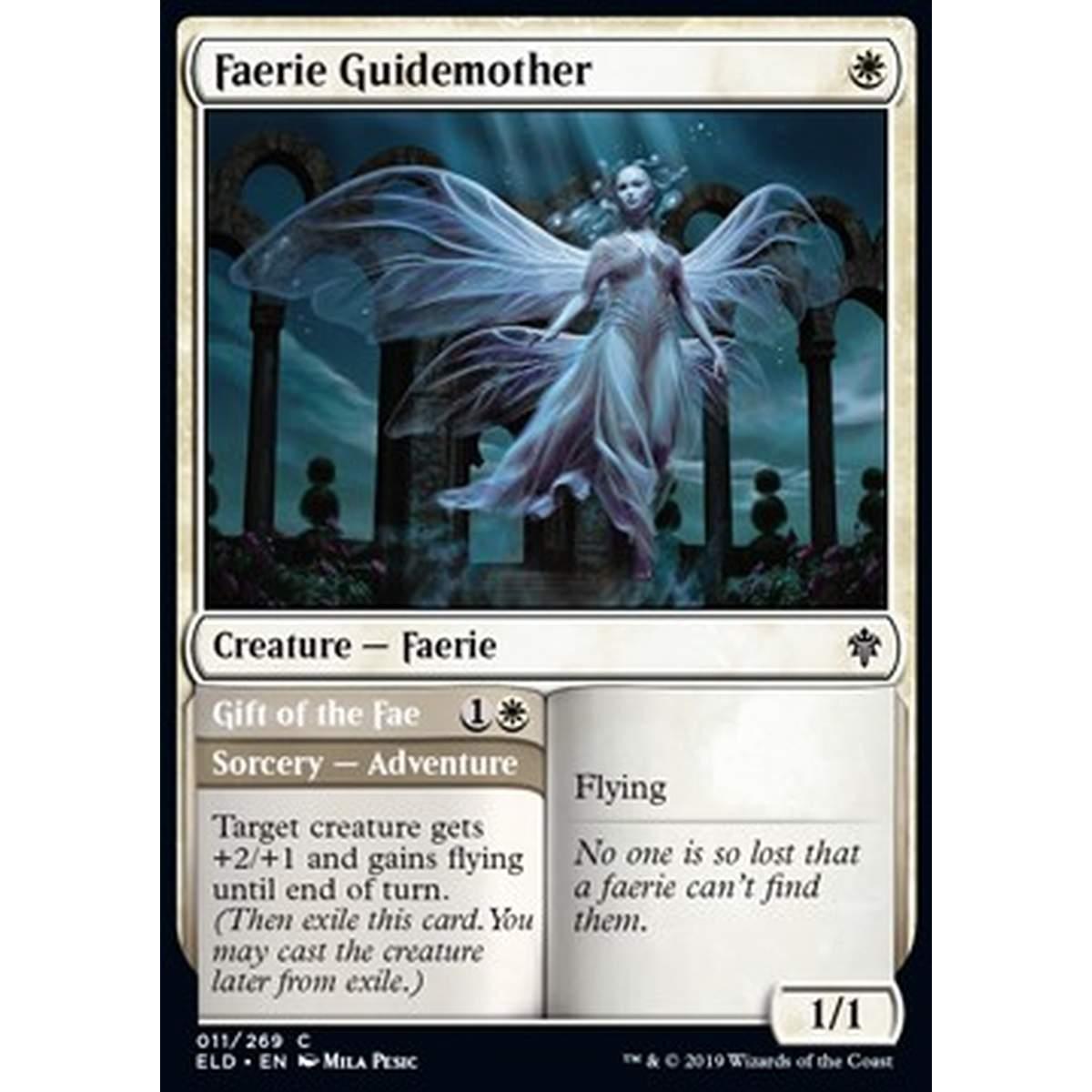 Faerie Guidemother // Gift of the Fae - Guidamadrina degli Spiritelli // Dono delle Fate - [ELD] [NM] [Foil]