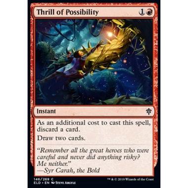 Thrill of Possibility - Brivido della PossibilitÃ - [ELD] [NM] [Foil]
