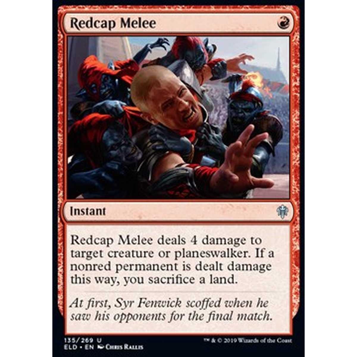 Redcap Melee - Mischia di Berretti Rossi - [ELD] [NM]