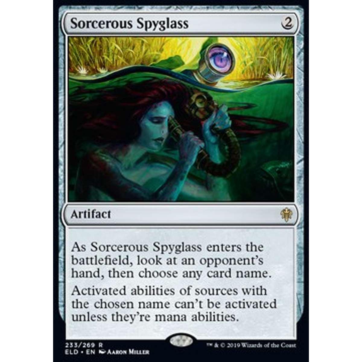Sorcerous Spyglass - Cannocchiale Incantato - [ELD] [NM]