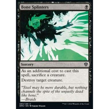 Bone Splinters - Schegge d'Osso - [DMU] [NM]