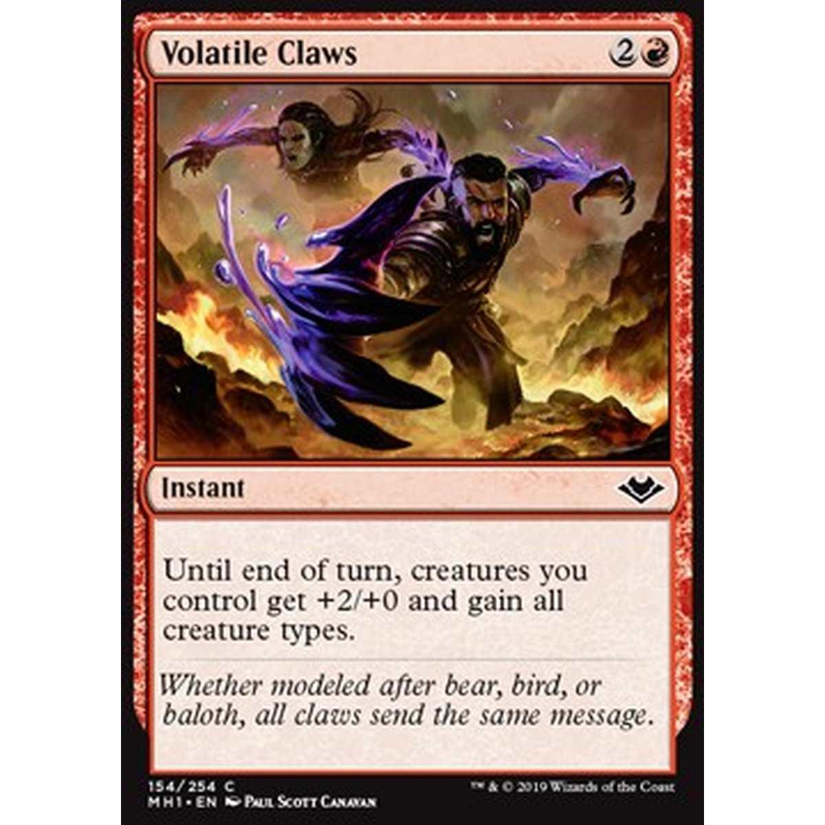 Volatile Claws - Volatile Claws - [MH1] [NM] [Foil]