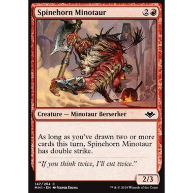 Spinehorn Minotaur - Spinehorn Minotaur - [MH1] [NM] [Foil]