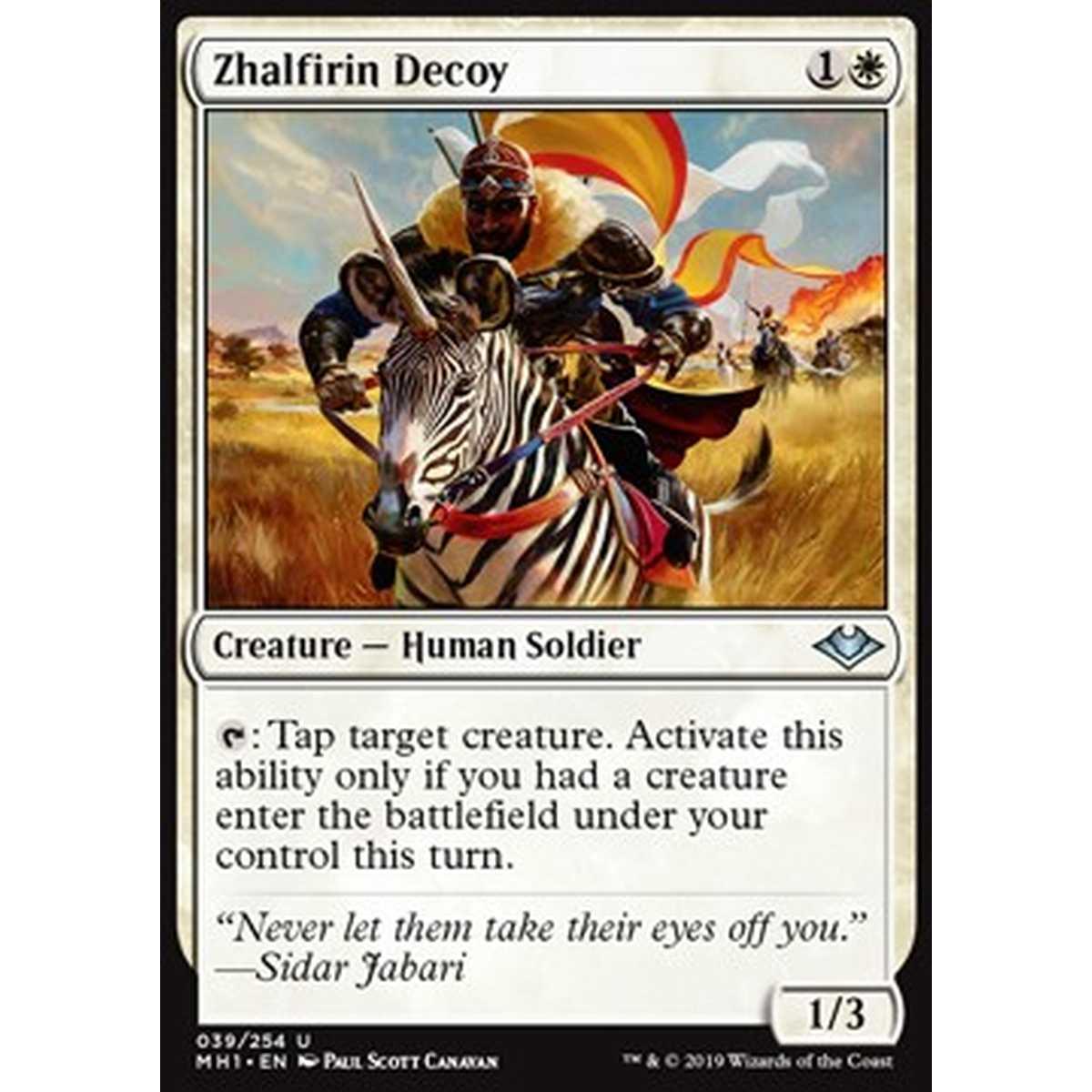 Zhalfirin Decoy - Zhalfirin Decoy - [MH1] [NM] [Foil]