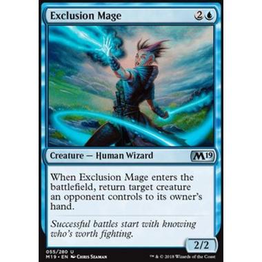 Exclusion Mage - Exclusion Mage - [M19] [NM] [Foil]