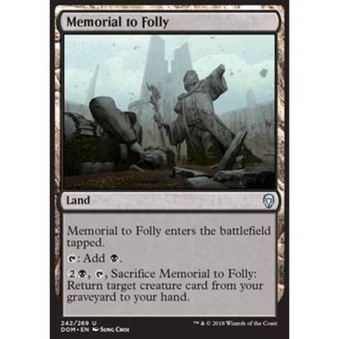 Memorial to Folly - Memorial to Folly - [DOM] [NM] [Foil]