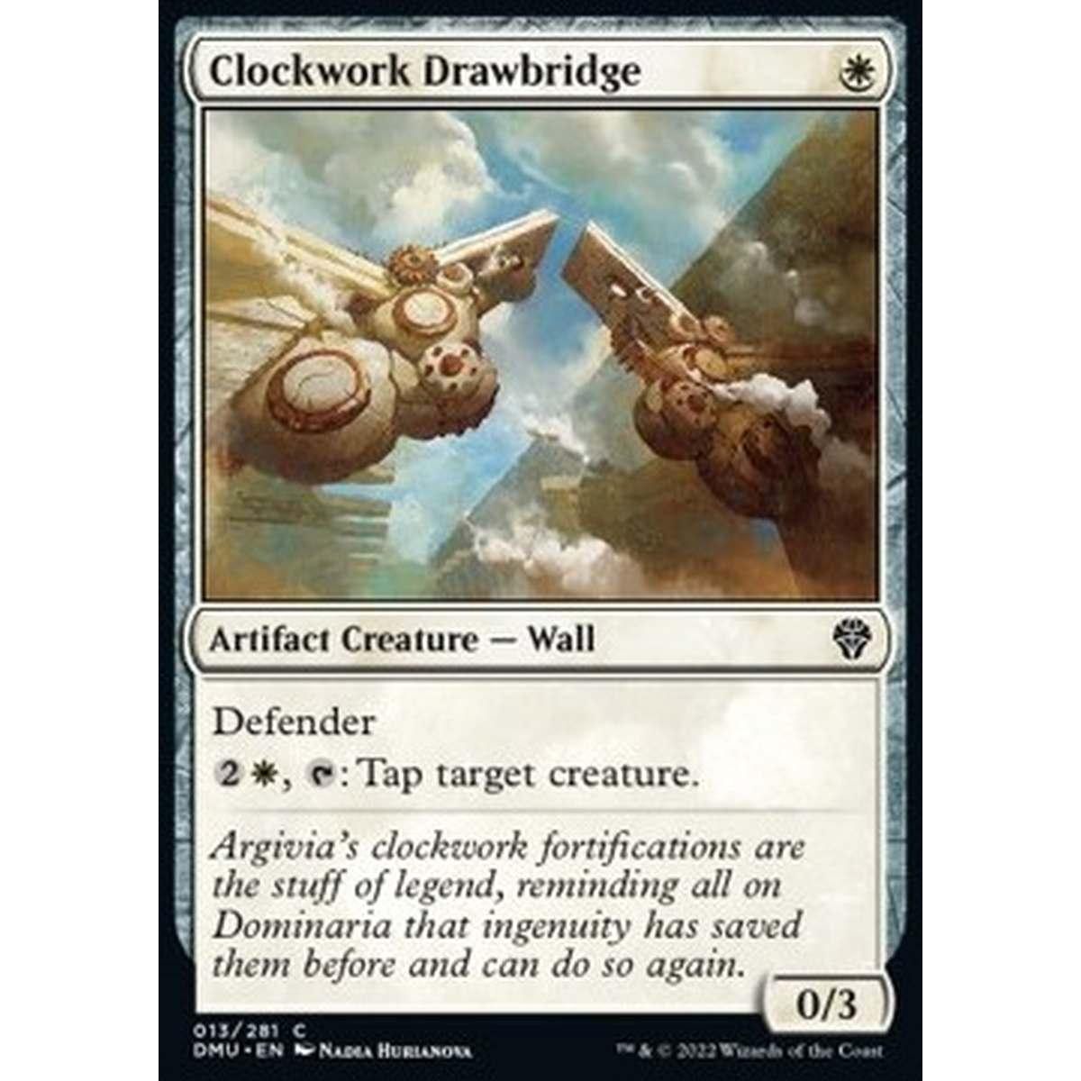 Clockwork Drawbridge - Ponte Levatoio Meccanico - [DMU] [NM]