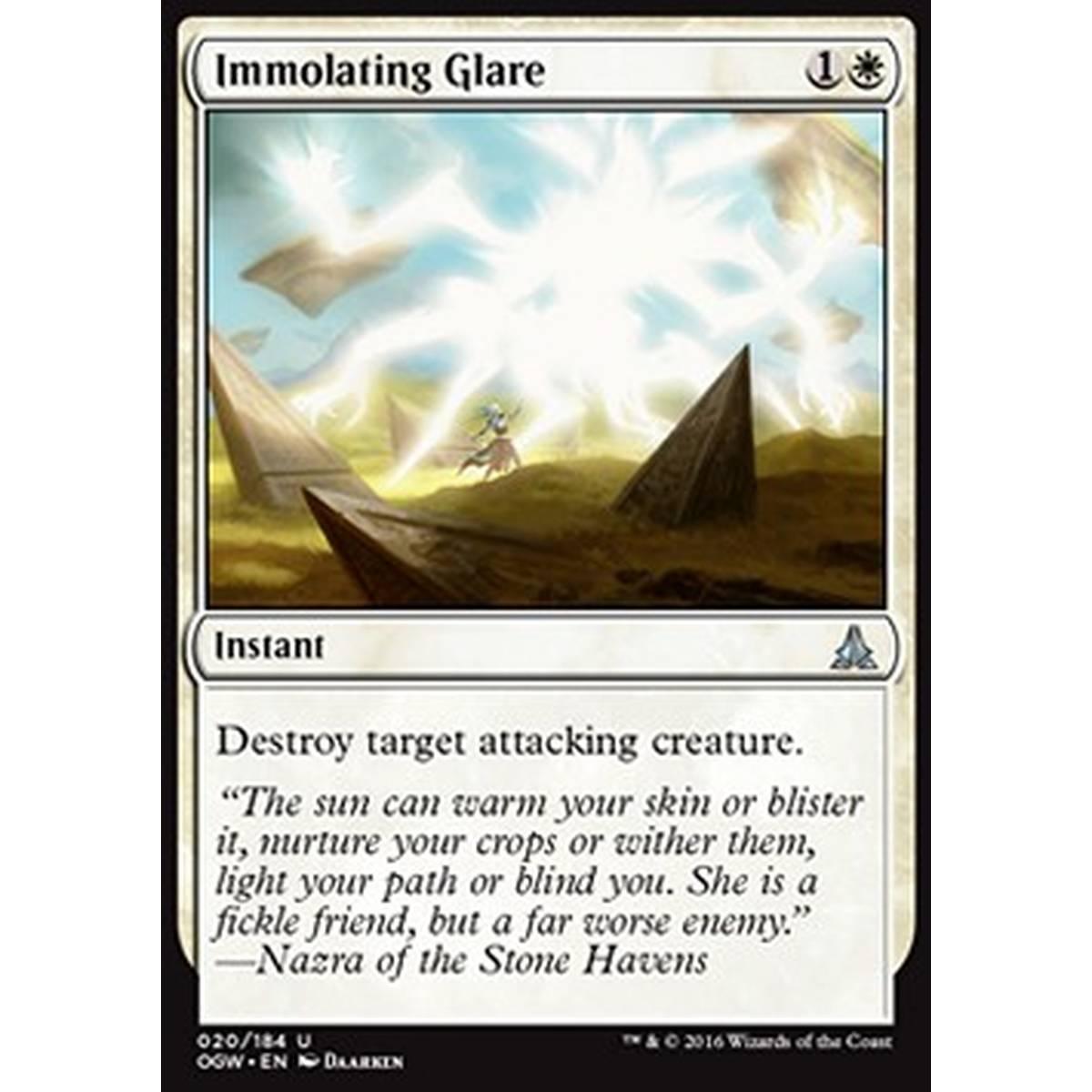 Immolating Glare - Immolating Glare - [OGW] [NM]