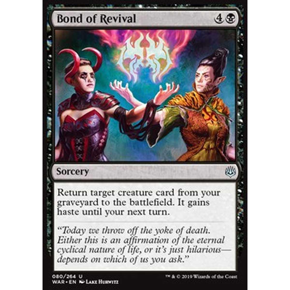 Bond of Revival - Vincolo di Rinascita - [WAR] [NM] [Foil]