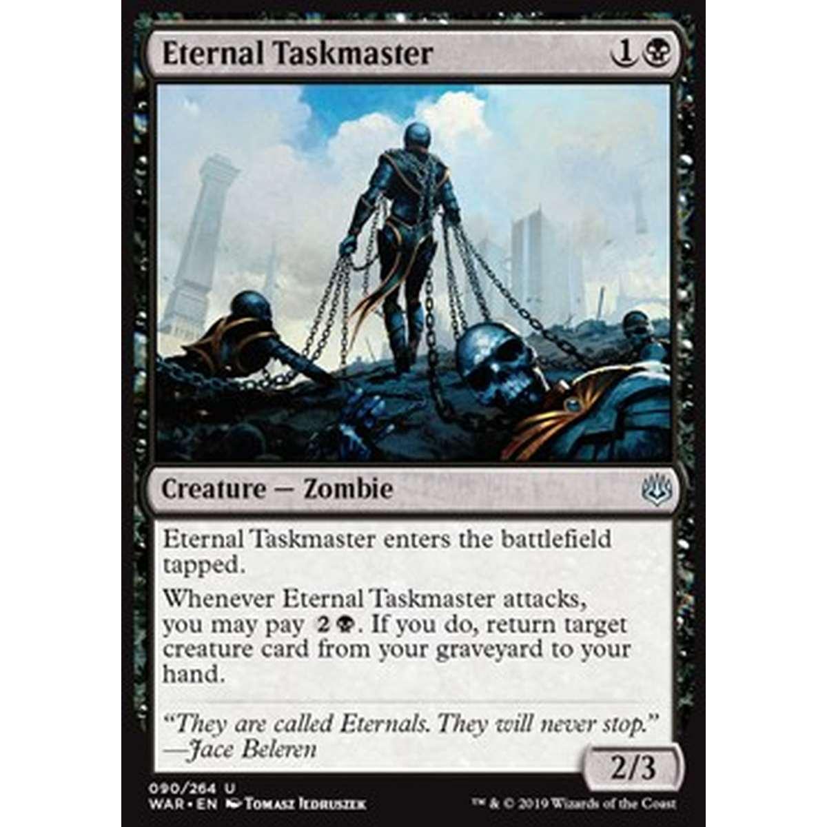 Eternal Taskmaster - Sorvegliante degli Eterni - [WAR] [NM] [Foil]