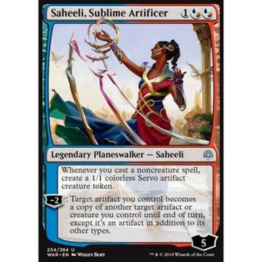 Saheeli, Sublime Artificer - Saheeli, Artefice Sublime - [WAR] [NM]