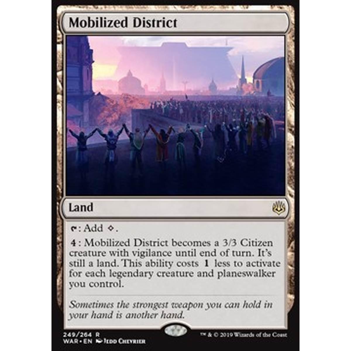 Mobilized District - Distretto Mobilitato - [WAR] [NM]